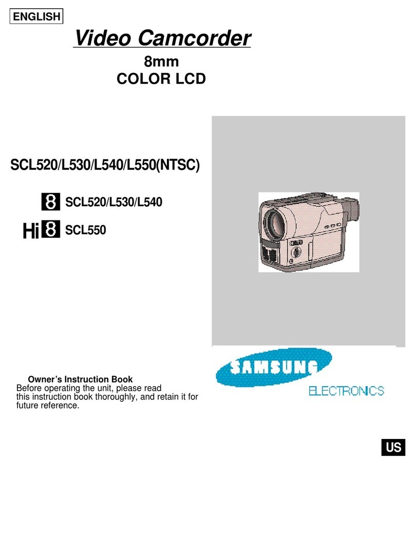 Samsung 8 SCL540 Owner's manual