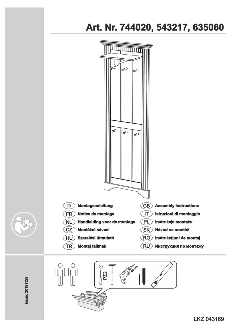 Otto Rustic 744020 Assembly instructions