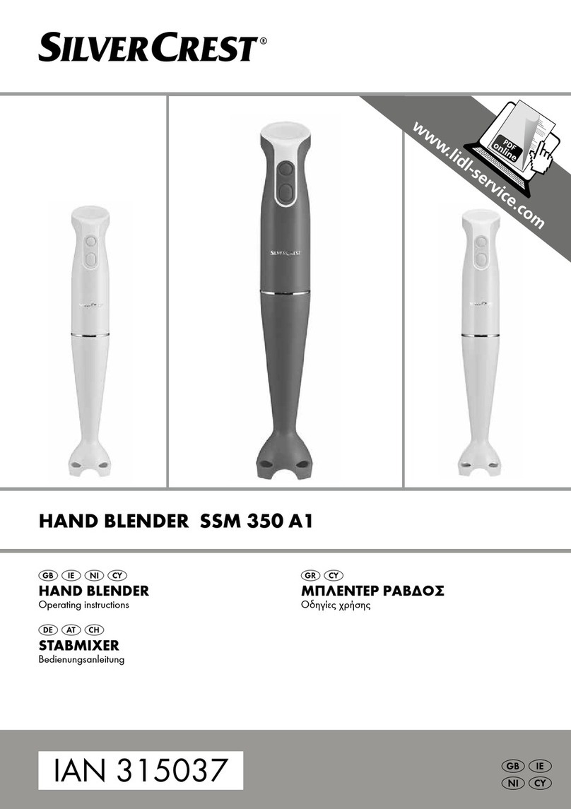 Silvercrest 315037 User manual