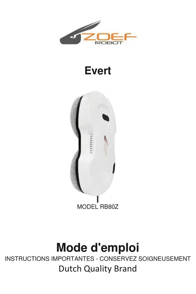 Zoef Robot Evert RB80Z user manual