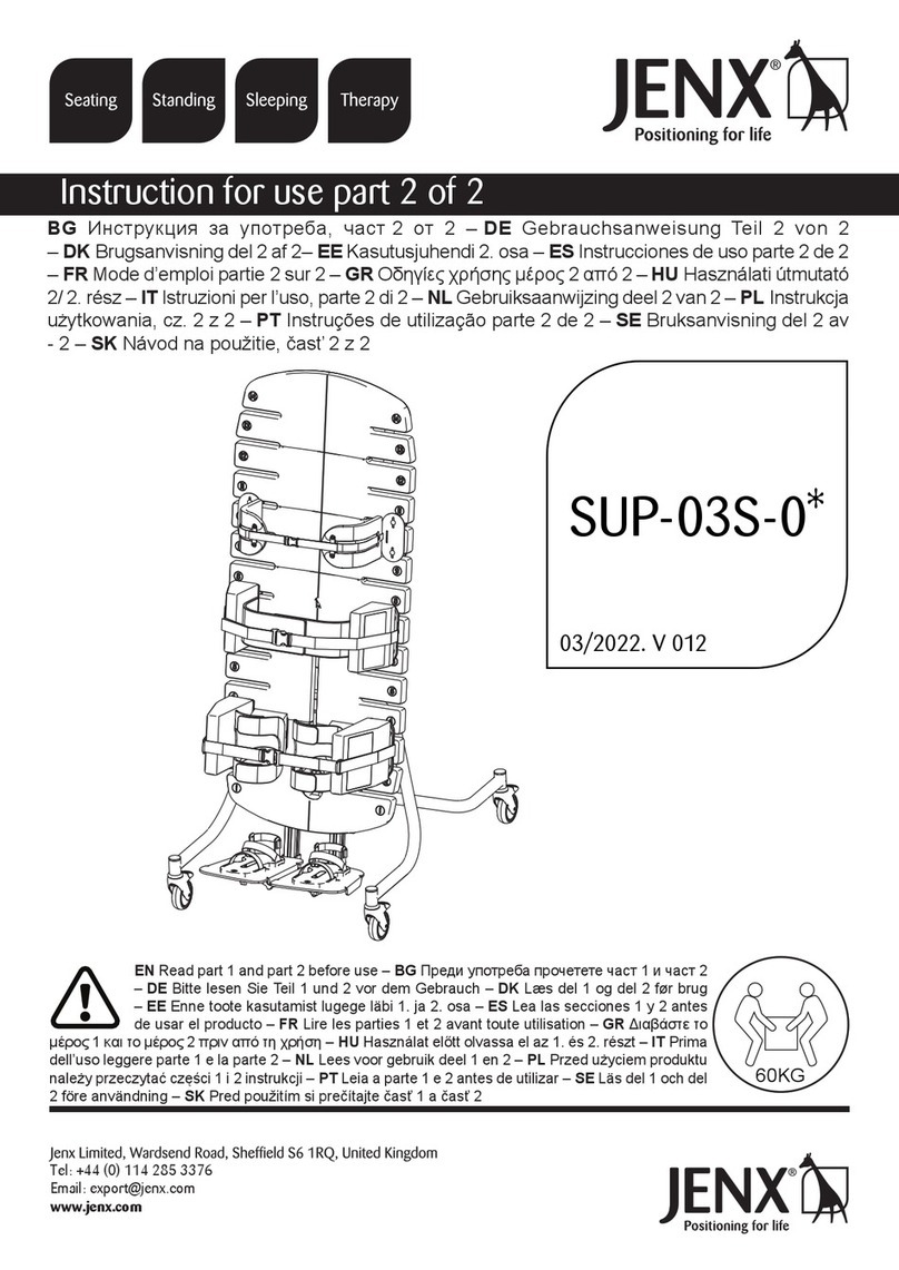 Jenx SUP-03S-0 User manual