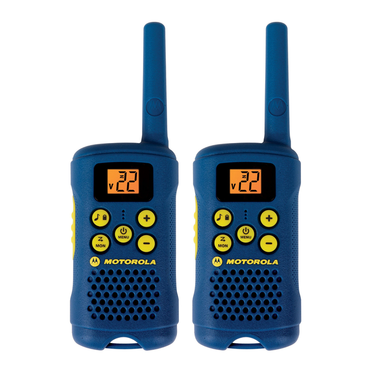 Motorola MG160 Series User manual