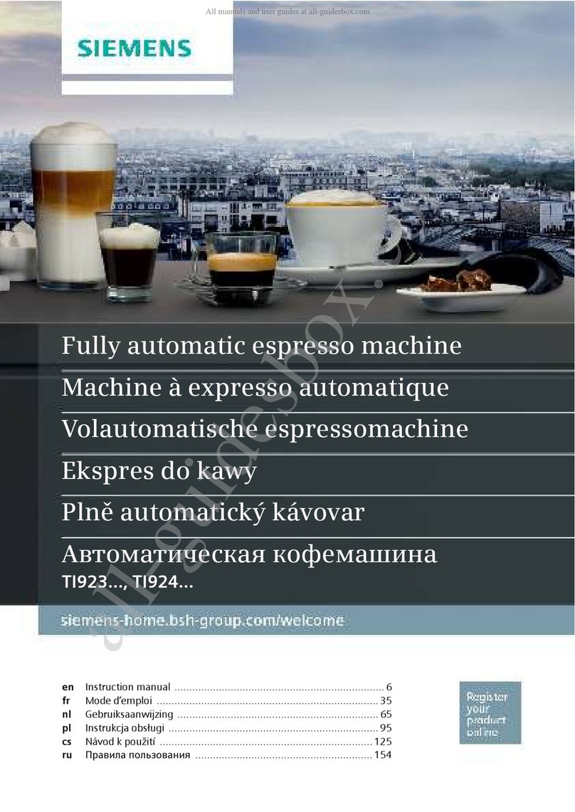 Siemens TI923 TI924 Series User manual