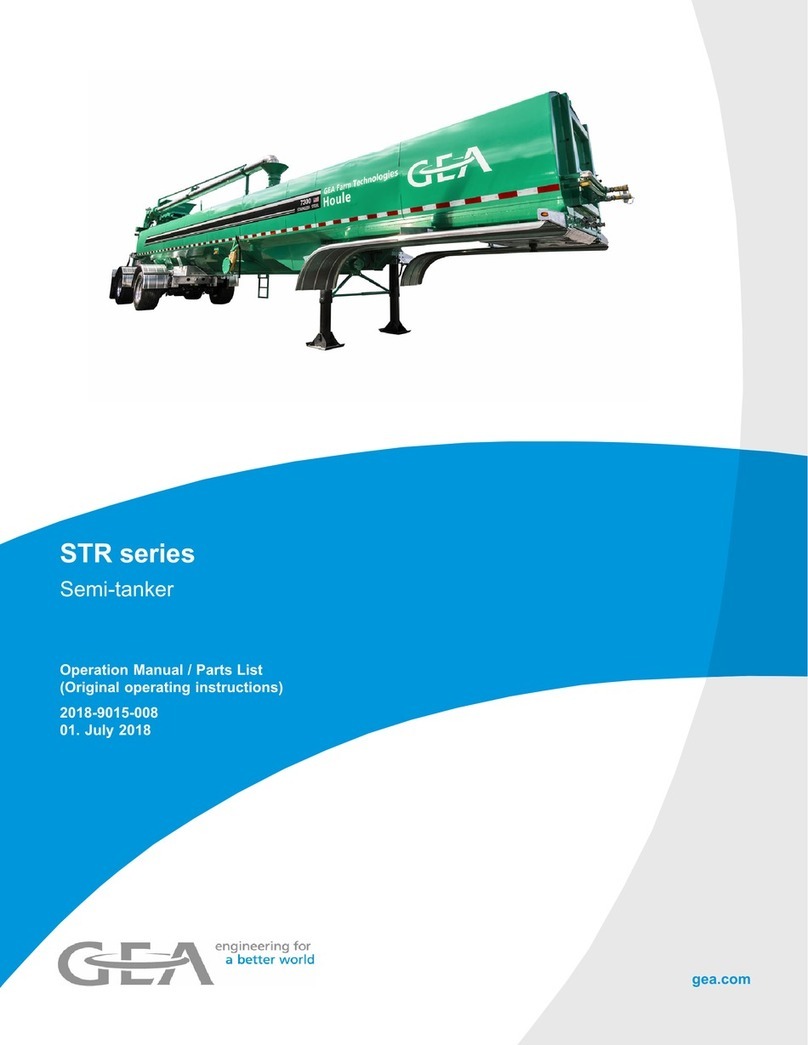 GEA STR Series Operation manual and parts list