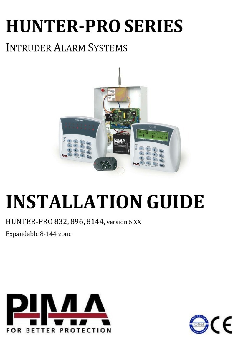 Pima Hunter-Pro Series installation guide
