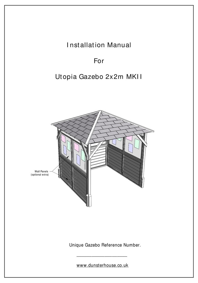 Dunster House Utopia User manual