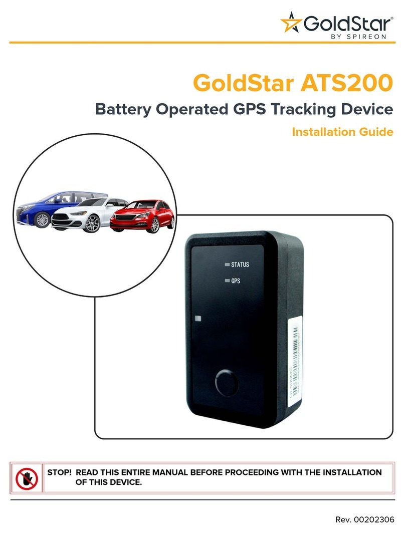Spireon GoldStar ATS200 User manual Spireon GoldStar ATS200 User manual