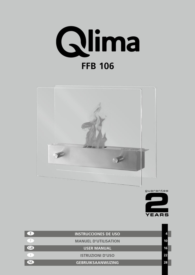 Qlima FFB 106 user manual