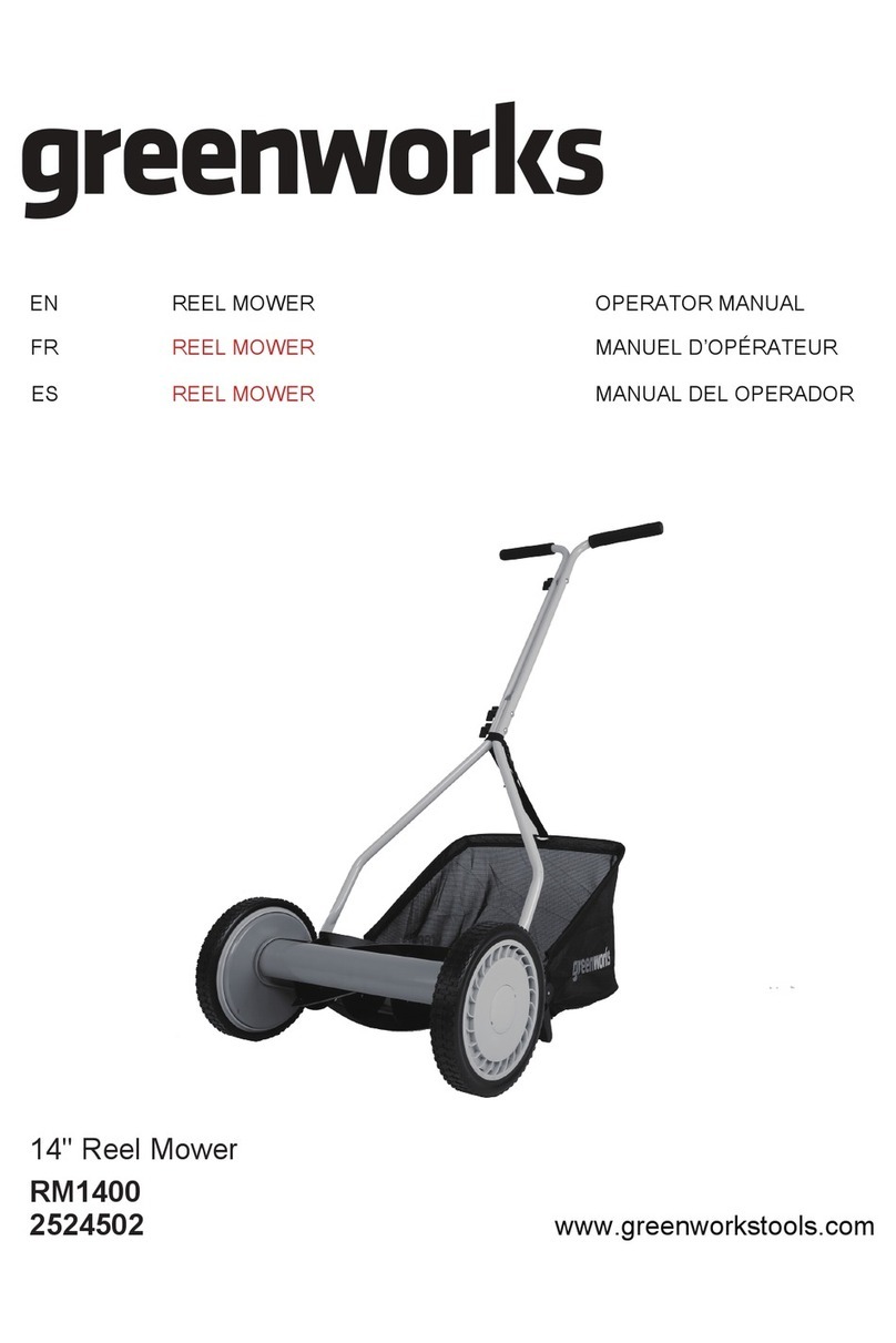 GreenWorks RM1400 Operator's manual