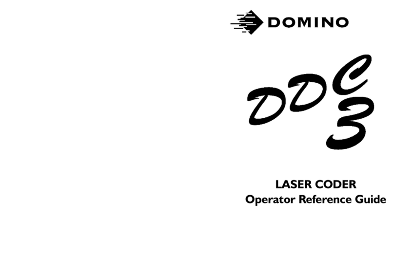 Domino DDC3 Operator's reference guide