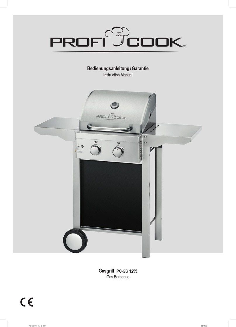 Proficook PC-GG 1255 instruction manual