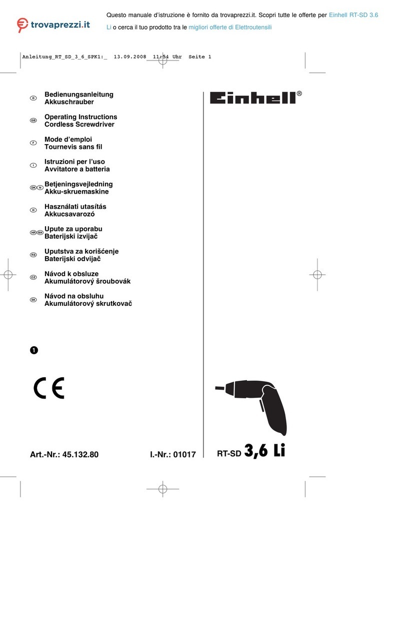 EINHELL 45.132.80 User manual