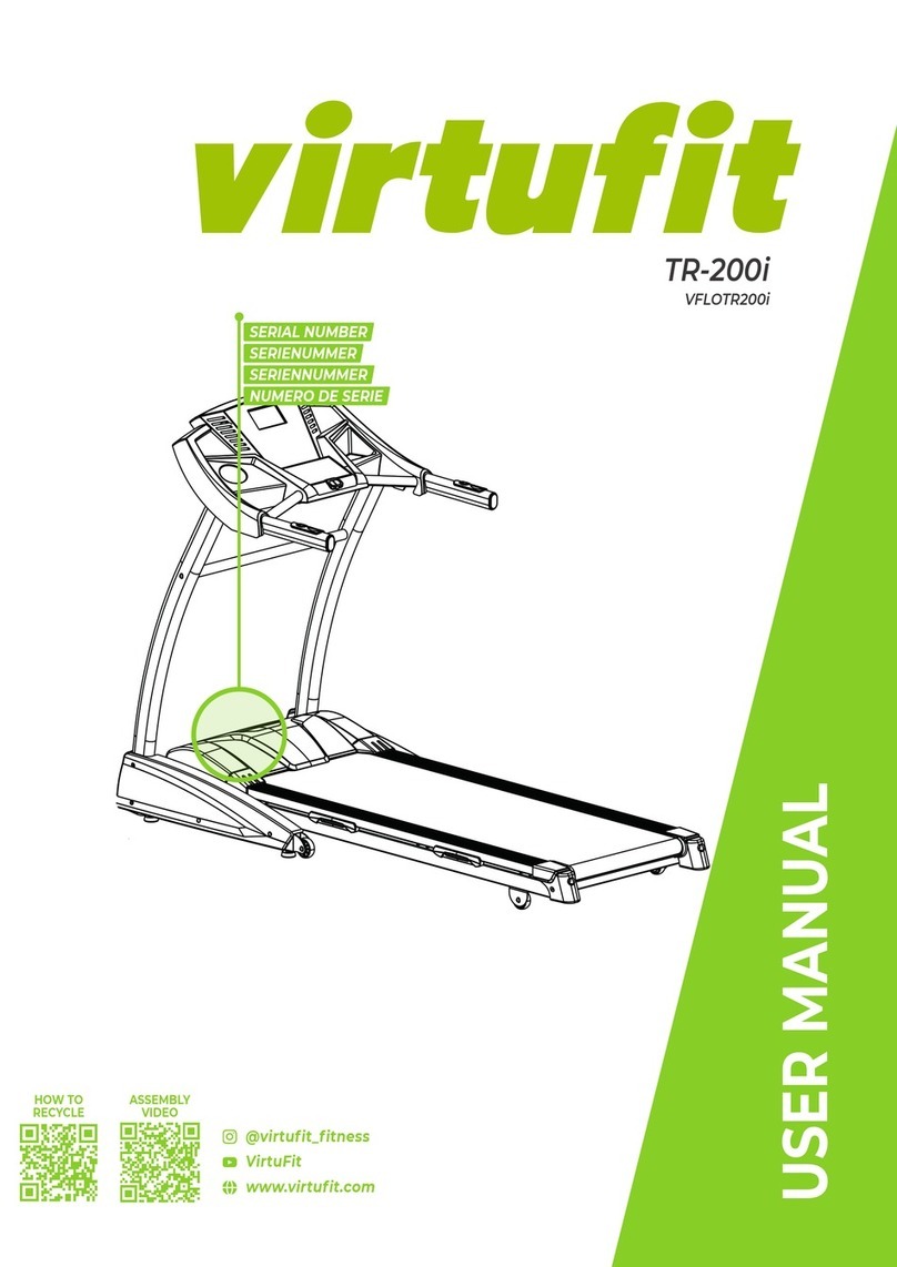 VIRTUFIT TR-200i user manual