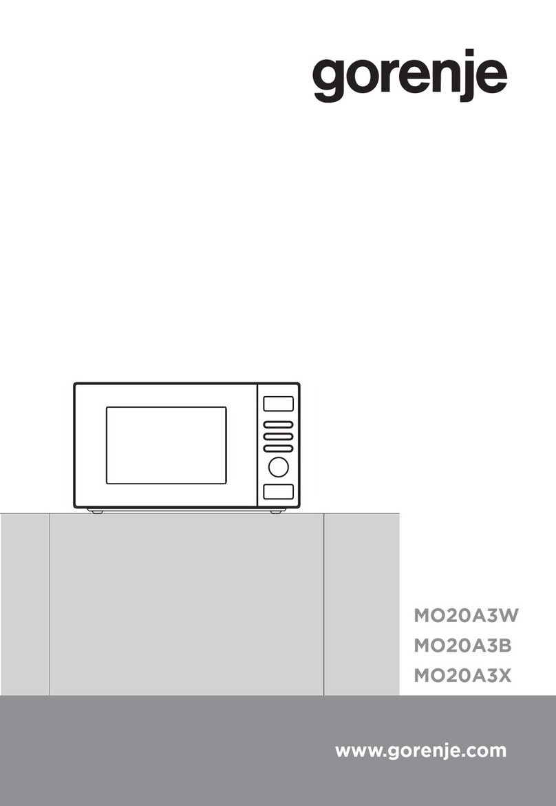 Gorenje MO20A3W User manual
