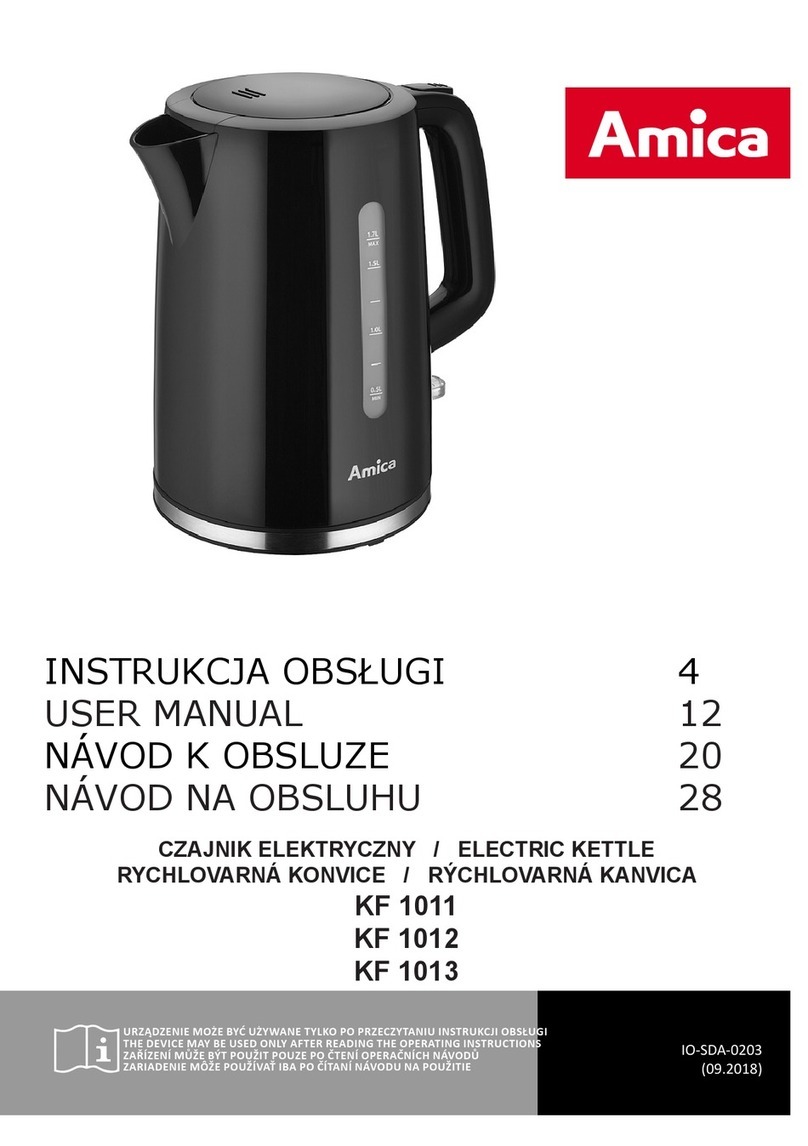 Amica KF 1011 User manual