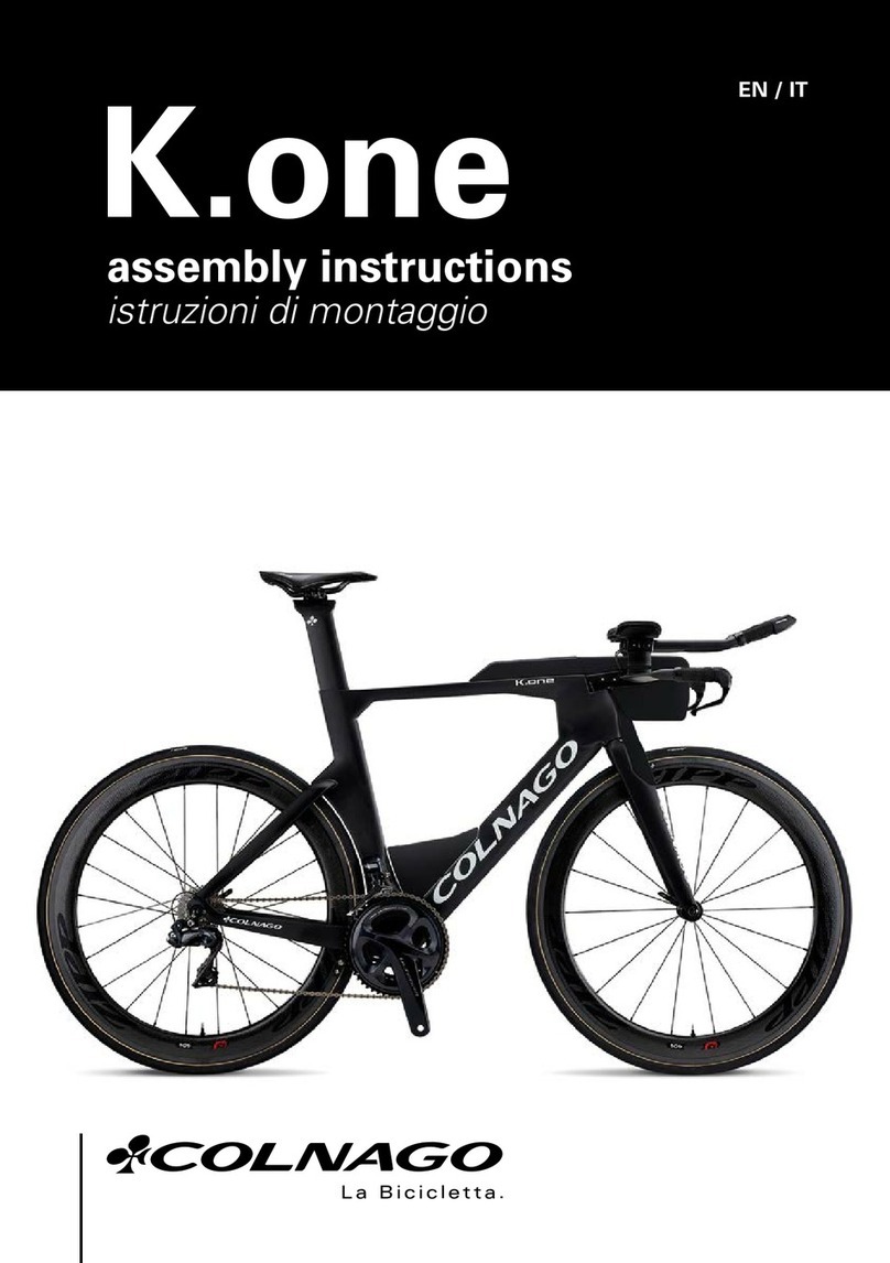 Colnago K.one Assembly instructions