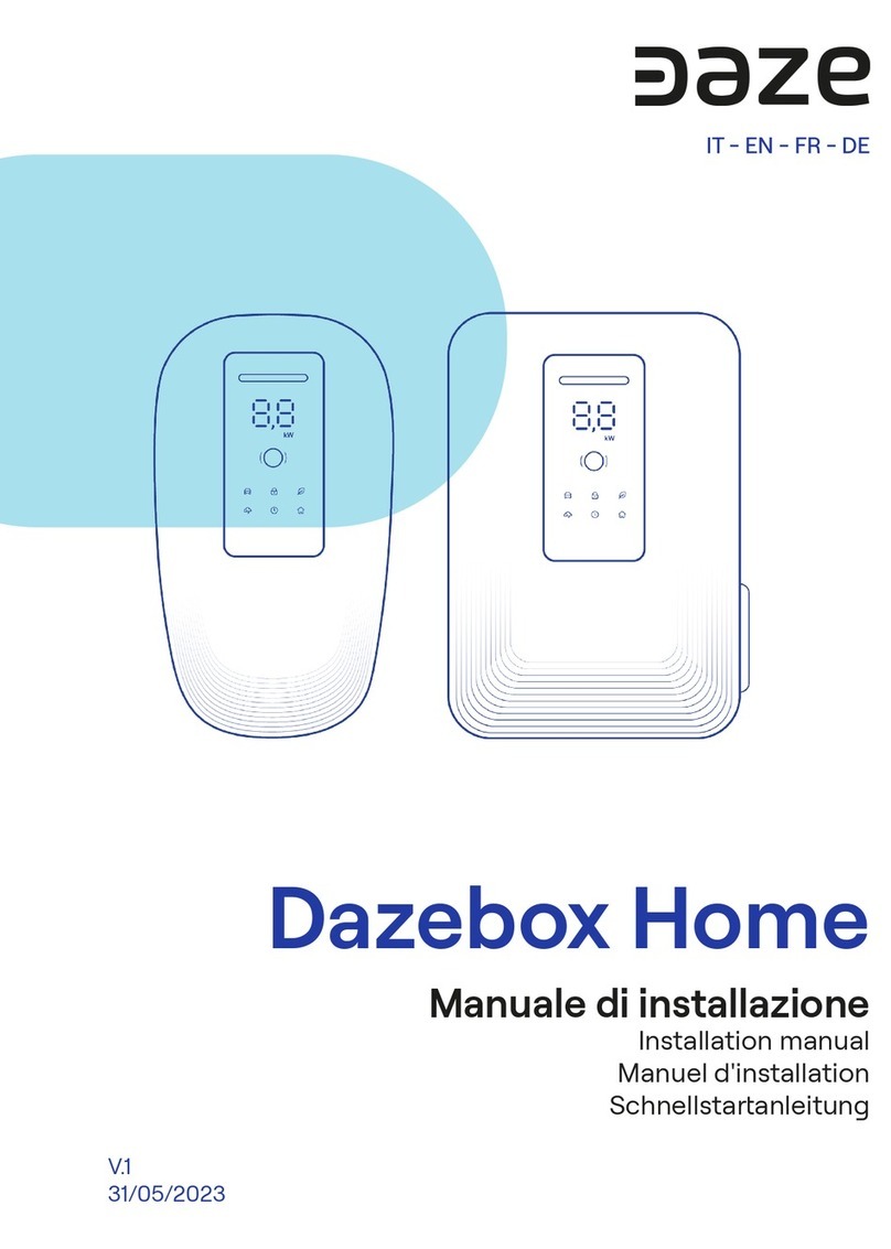 DAZE Dazebox Home T installation manual