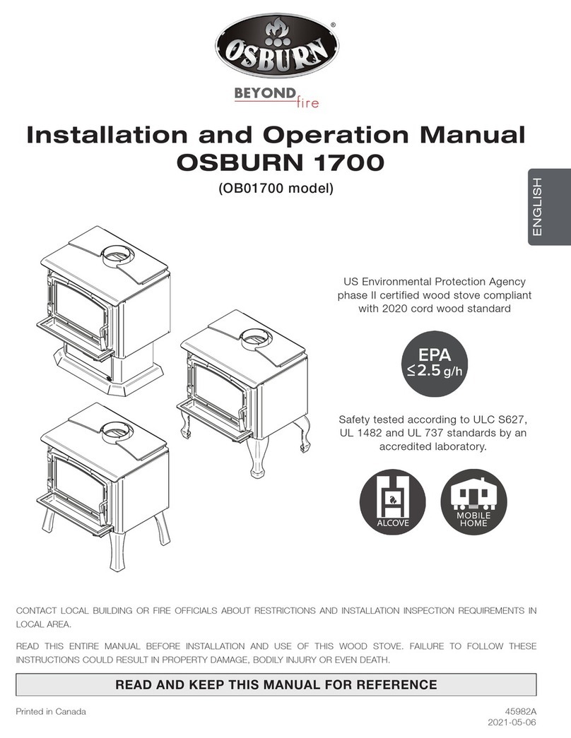 Osburn 1700 User manual