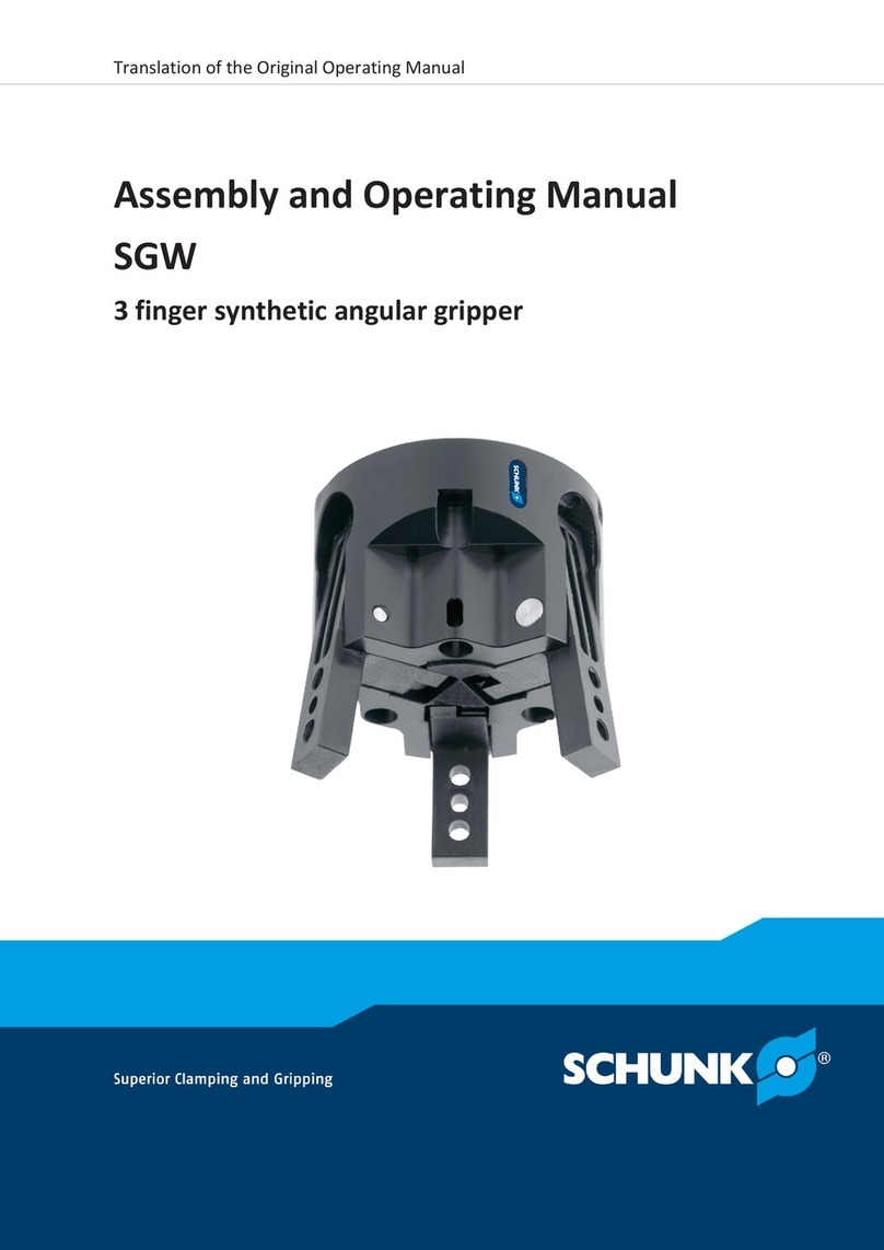 SCHUNK SGW 64 User instructions