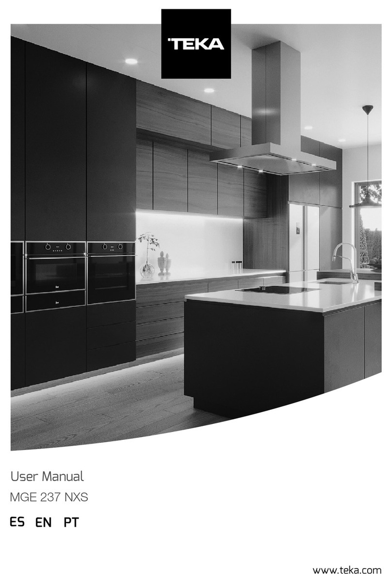 Teka MGE 237 NXS ES user manual