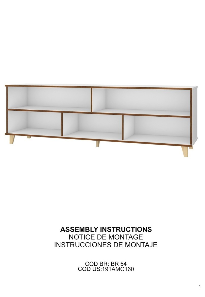 Manhattan Comfort BR 54 Assembly instructions Manhattan Comfort BR 54 Assembly instructions