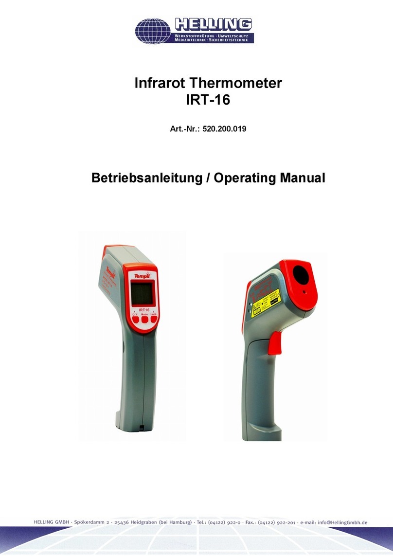 HELLING IRT-16 operating manual