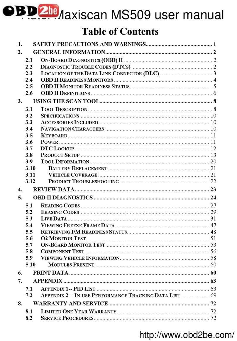 Autel Maxiscan MS509 user manual