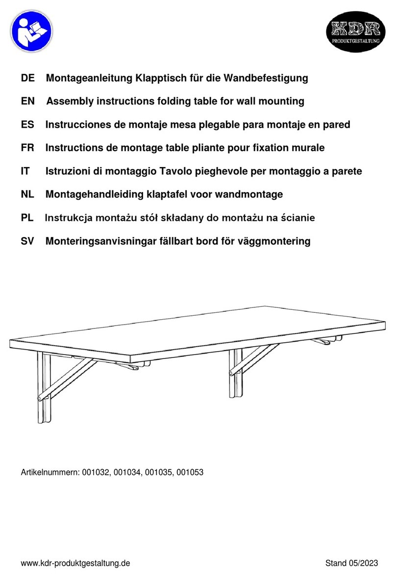 KDR 001032 Assembly instructions