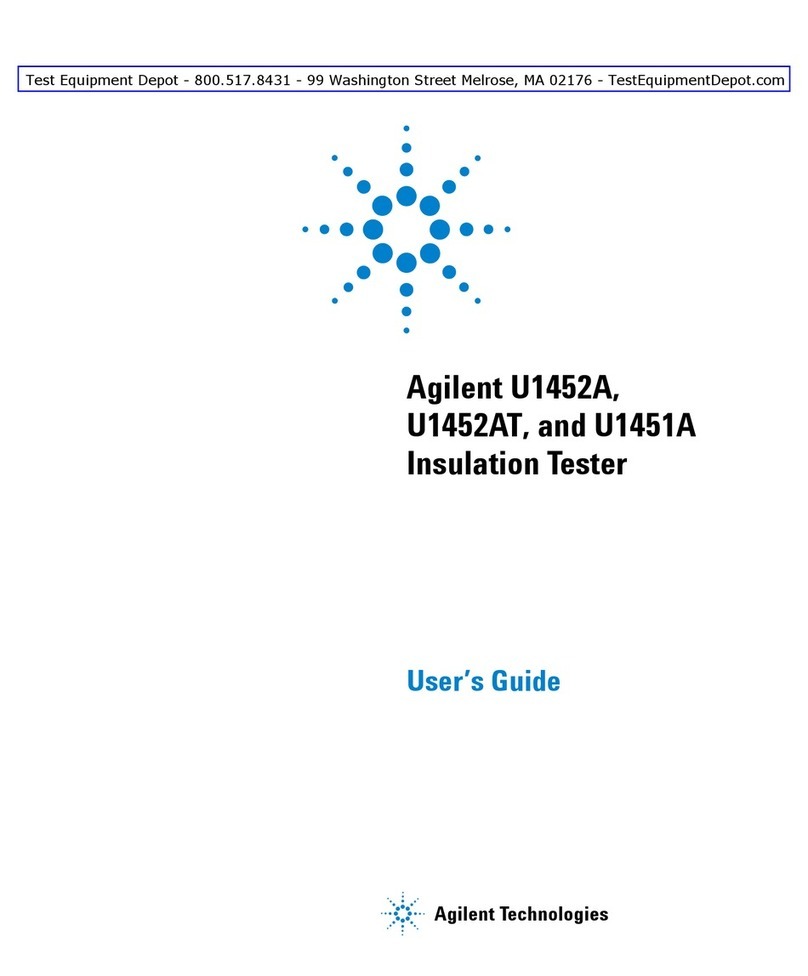 Agilent Technologies U1452A User manual