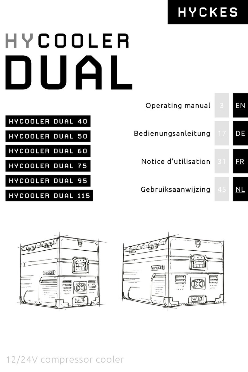 HYCKES HVCOOLER DUAL operating manual