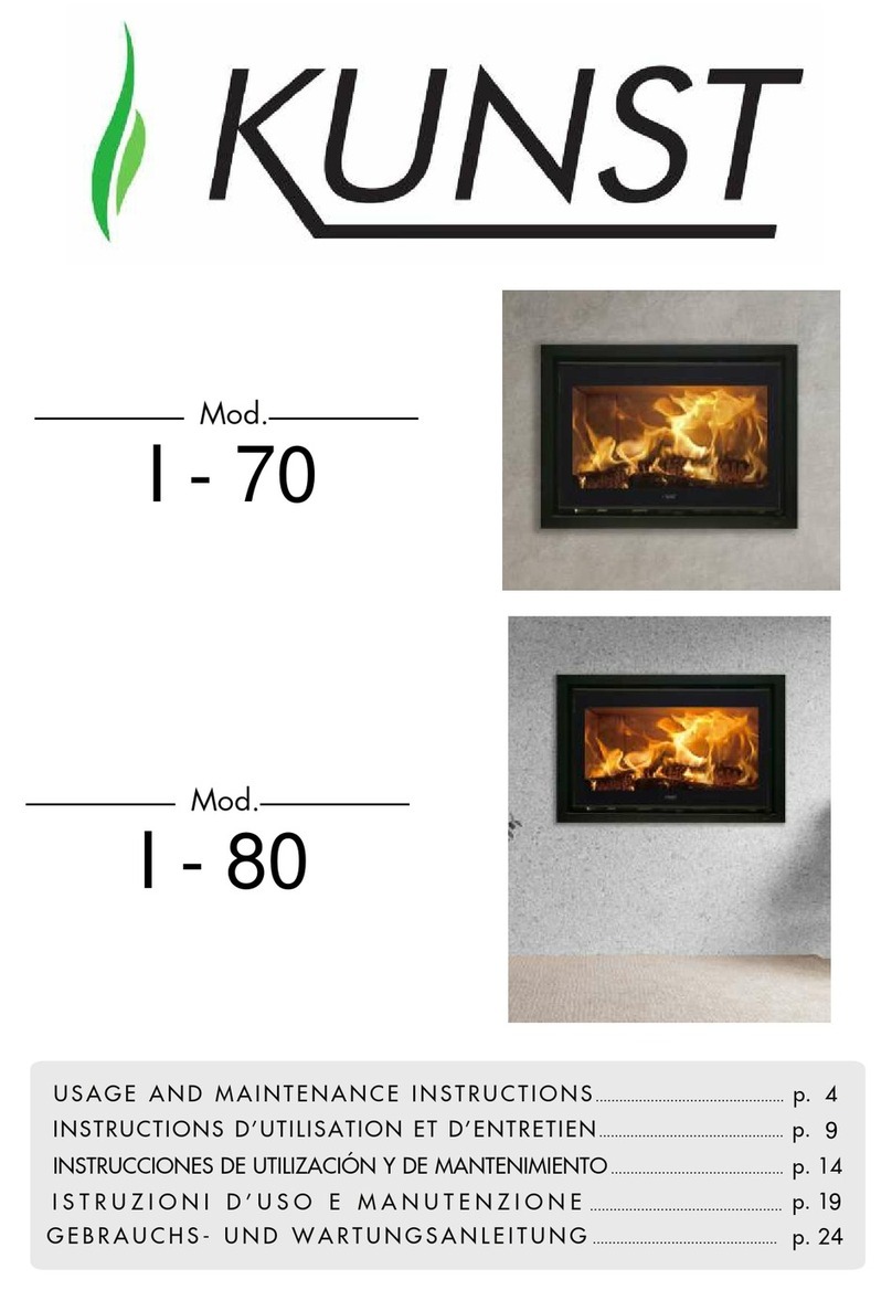 KUNST I-70 Usage and maintenance instructions