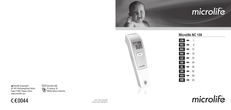 Microlife NC 150 manual
