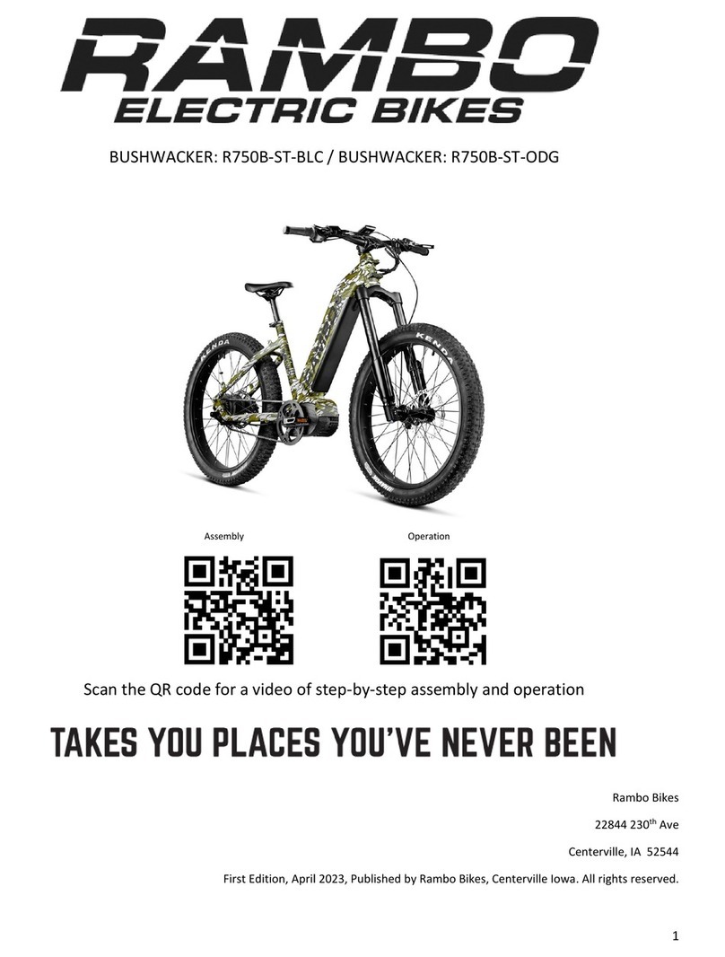 RAMBO R750B-ST-BLC manual