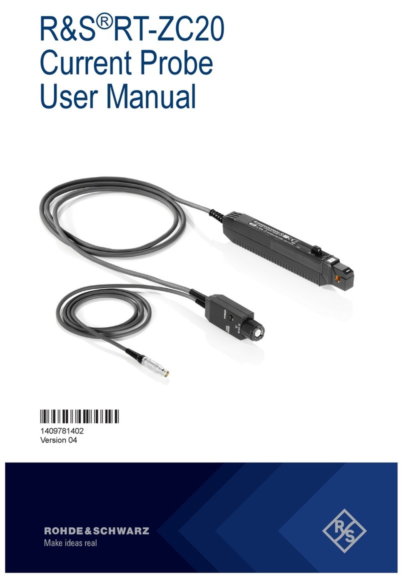 Rohde & Schwarz RT-ZC20 user manual