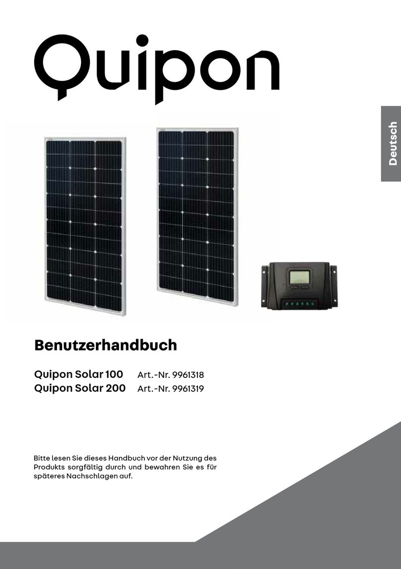 Quipon Solar 100 User handbook
