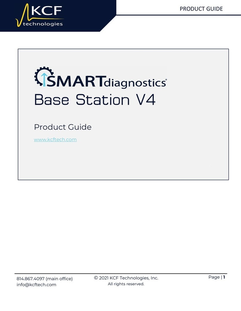 KCF SMARTdiagnostics Base Station V4 Product guide