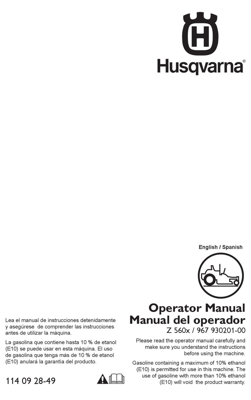 Husqvarna 967 930201-00 Operator's manual
