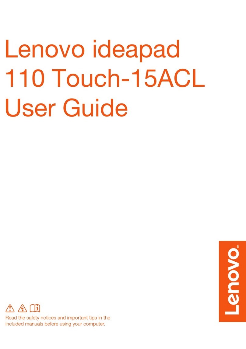 Lenovo ideapad 110 Touch-15ACL User manual