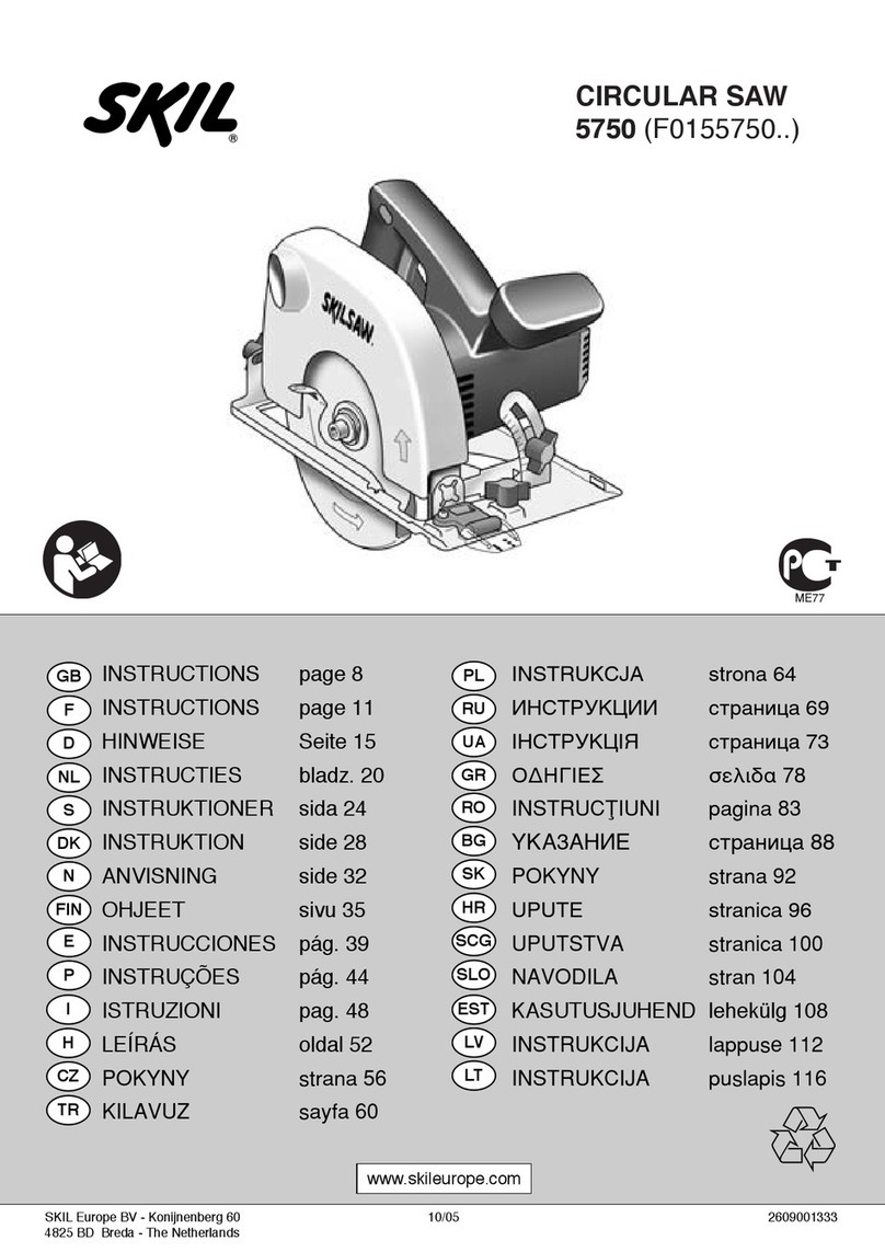 Skil 5750 instructions