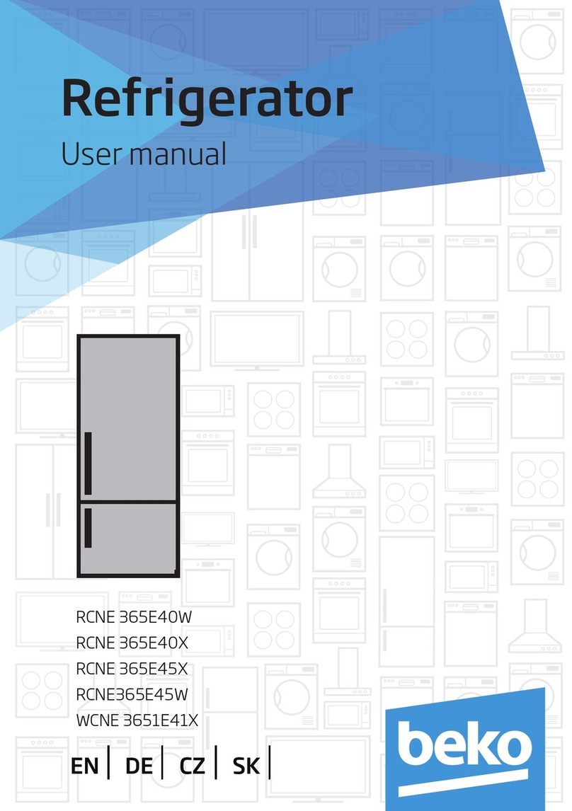 Beko RCNE365E45W User manual