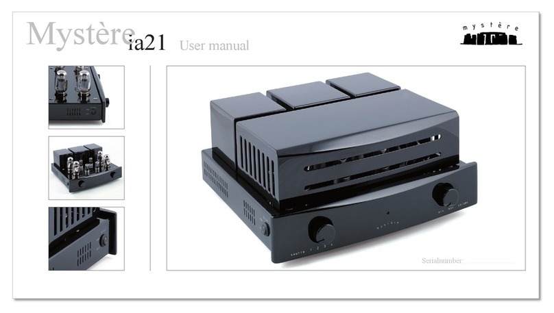 Mystere ia21 user manual