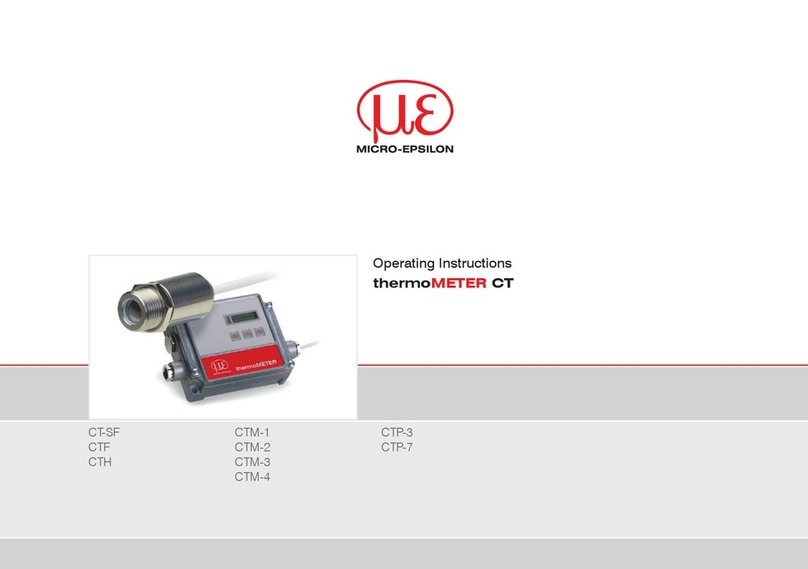MICRO-EPSILON thermoMETER CT CT-SF User manual