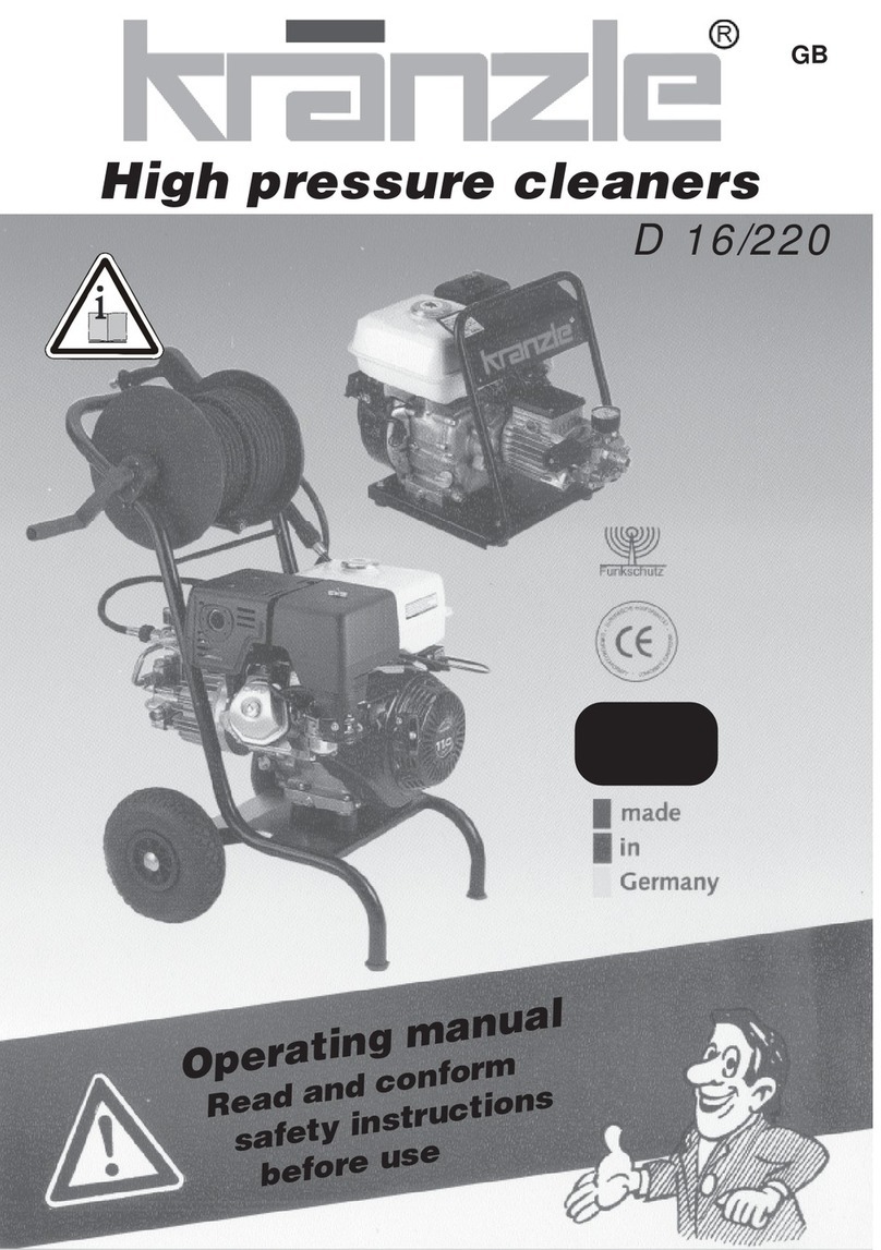 Kranzle D 16/220 User manual