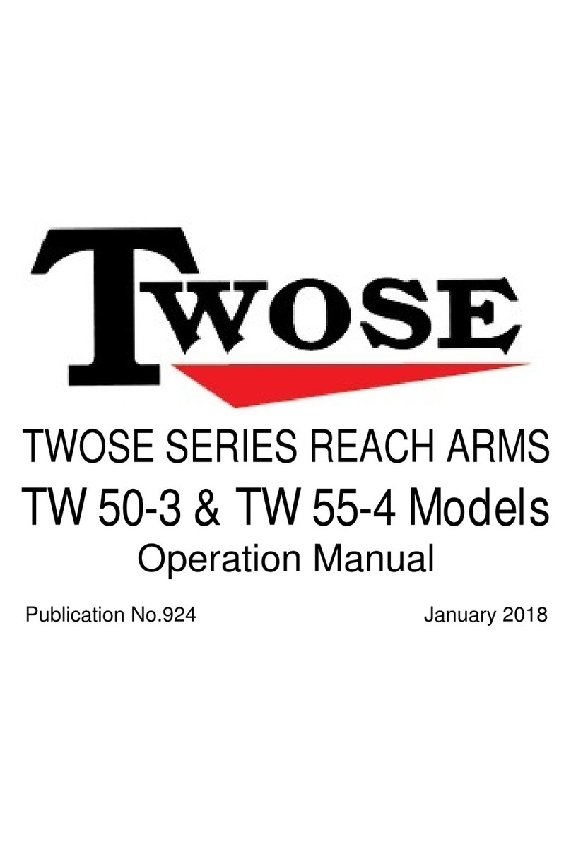 Twose TW 50-3 Operation manual Twose TW 50-3 Operation manual
