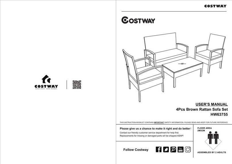 Costway HW63755 User manual Costway HW63755 User manual