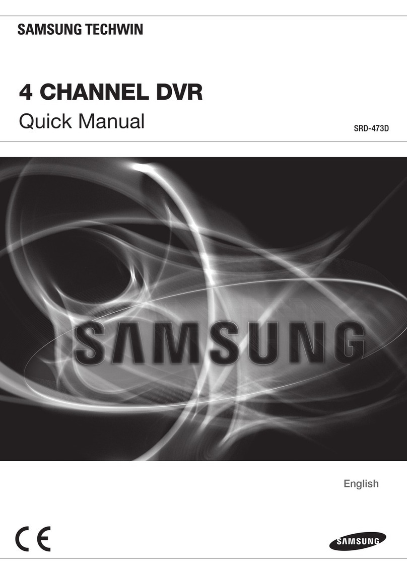 Samsung SRD-473D Quick manual
