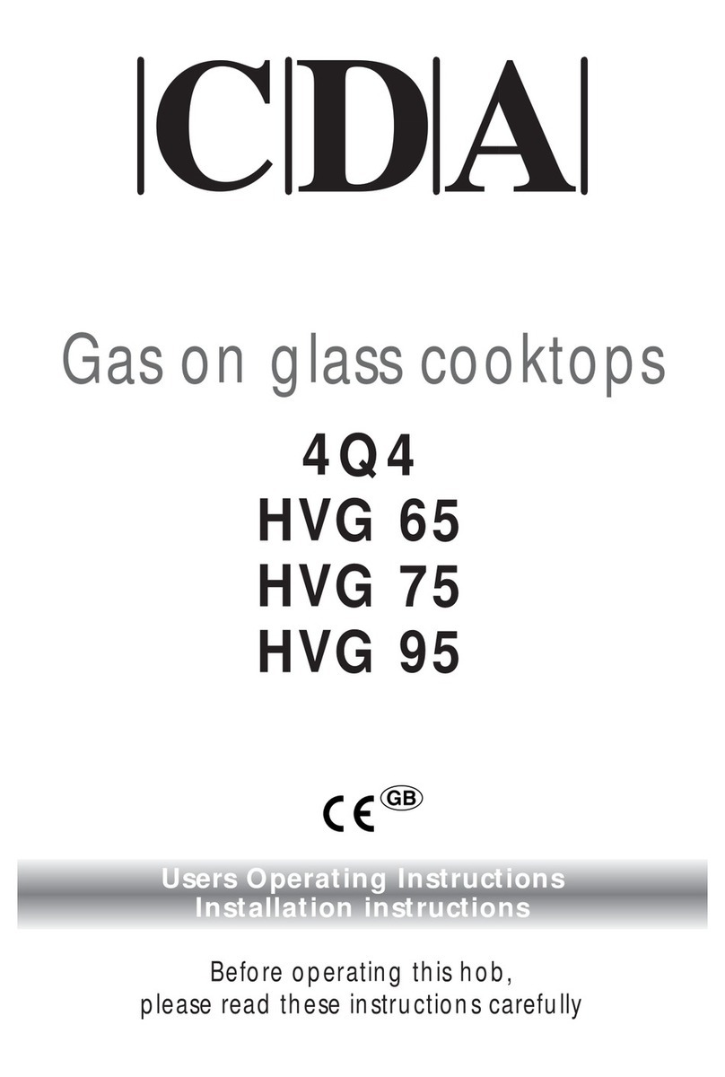 CDA 4Q4 HVG 65 Operation instructions