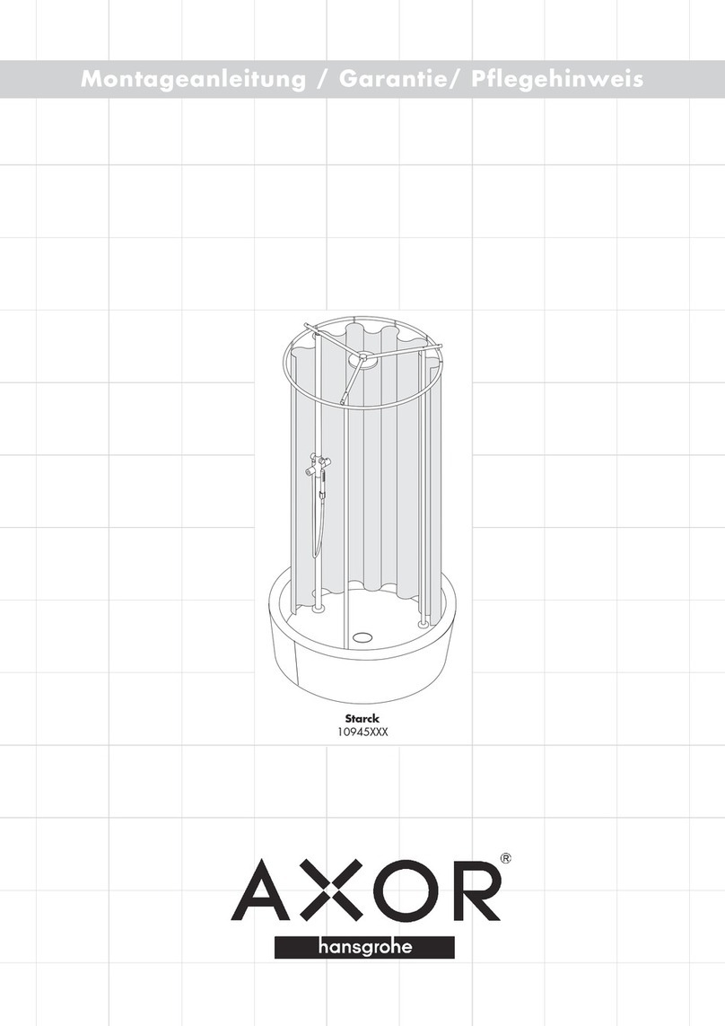 Hans Grohe AXOR Starck 10945 Series User manual