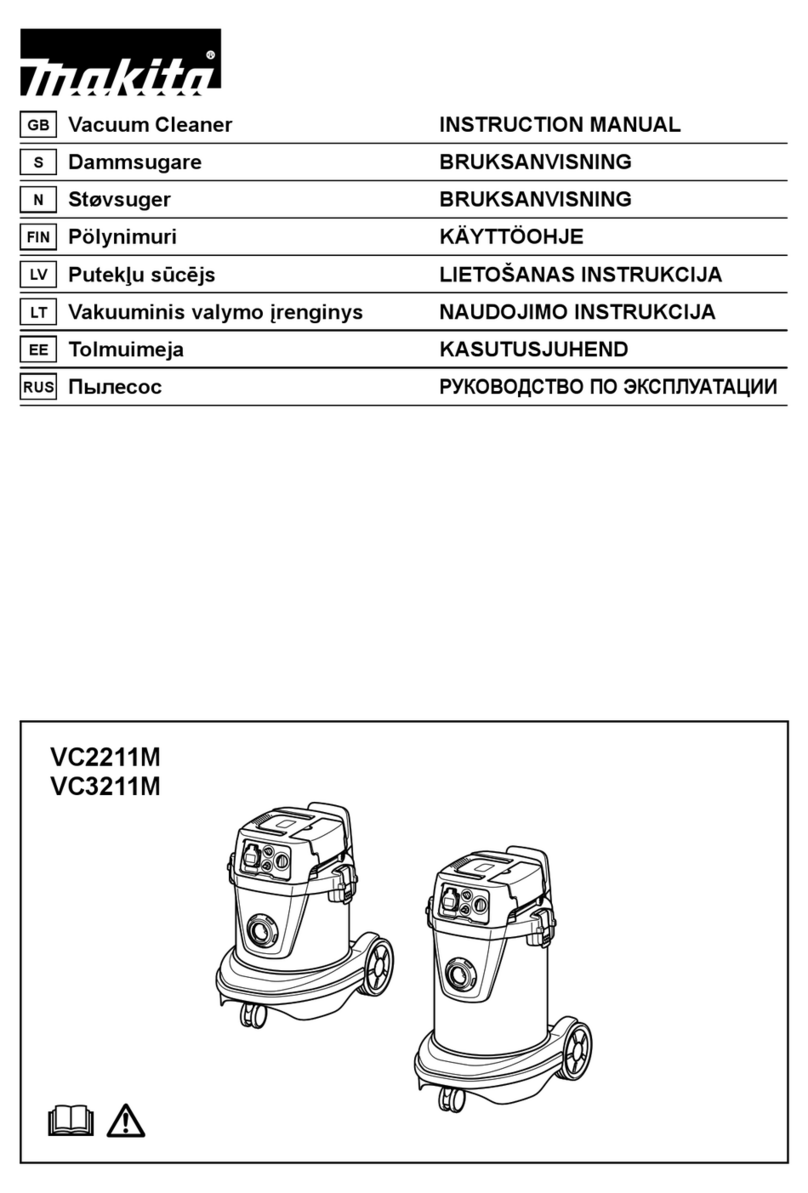 Makita VC3211M User manual