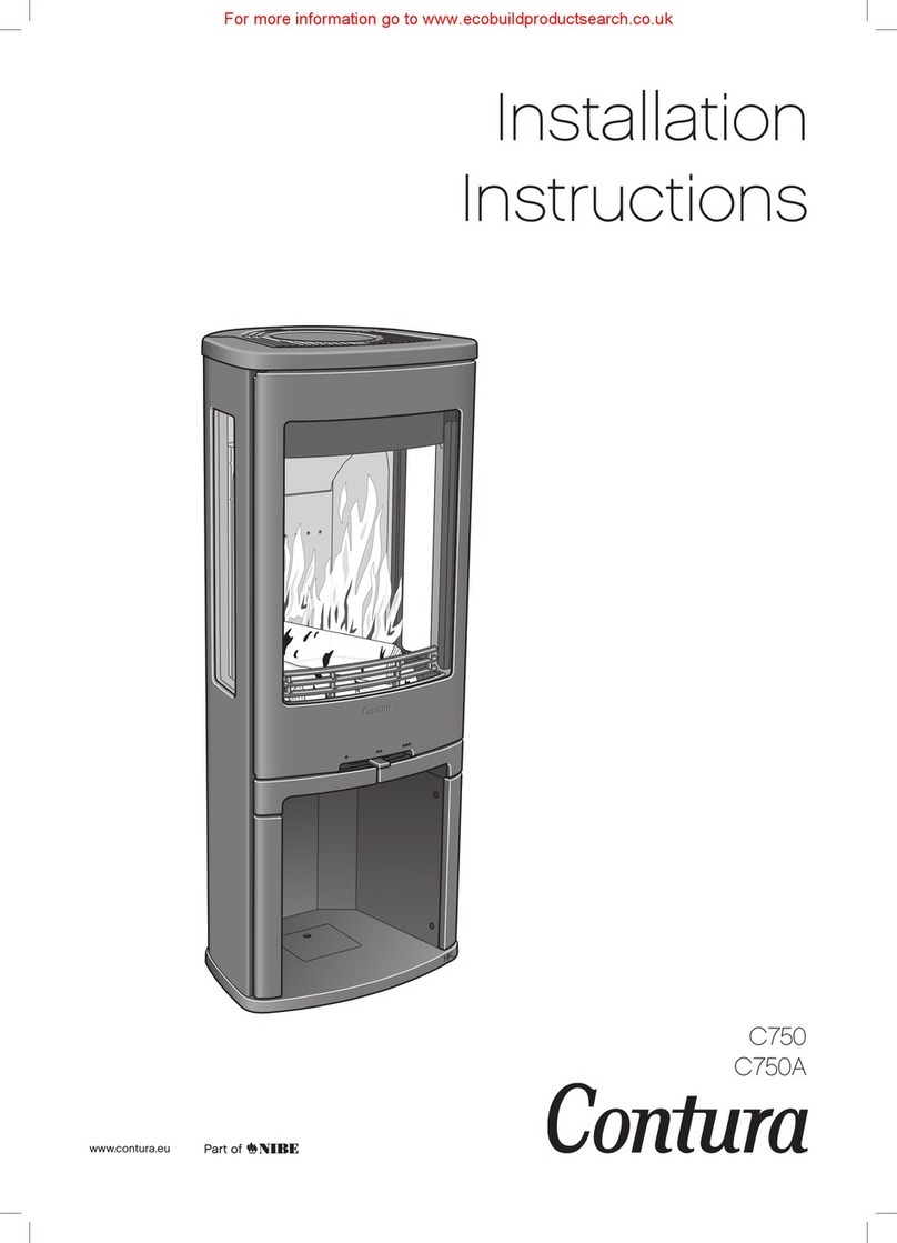 Nibe Contura C750A User manual